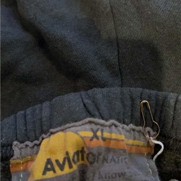 Aviator Nation Gray Joggers with Multicolor Logo - Picture 6 of 7